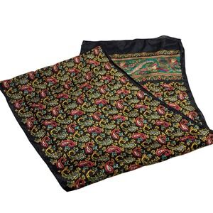 Specialty House Scarf 100% Silk 11 1/4 x 60 Vintage